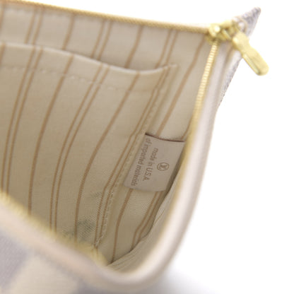 Louis Vuitton Damier Azur Neverfull MM GM Pochette 7 of 13