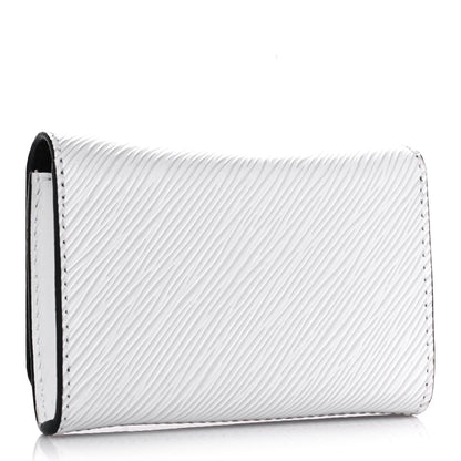 Louis Vuitton Epi Twist Compact Wallet White 3 of 9