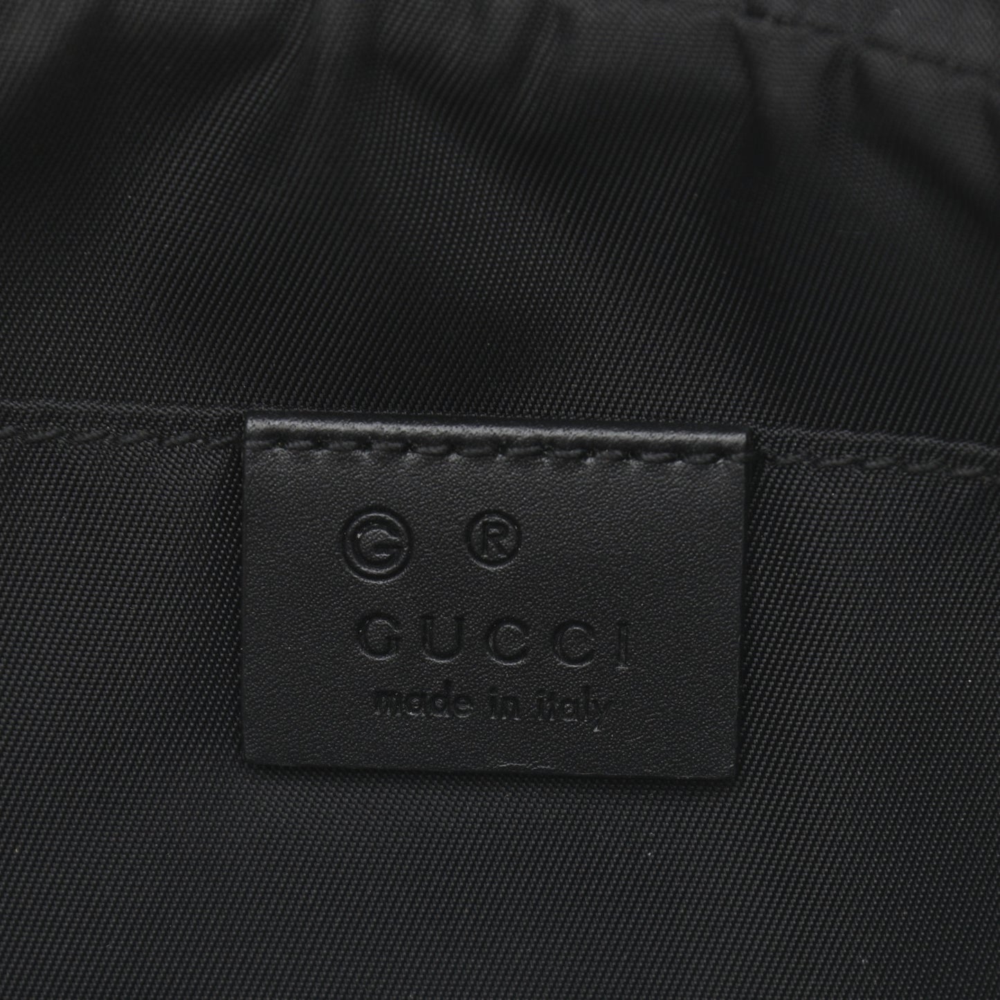 Canvas Web Slim Belt Bag Black