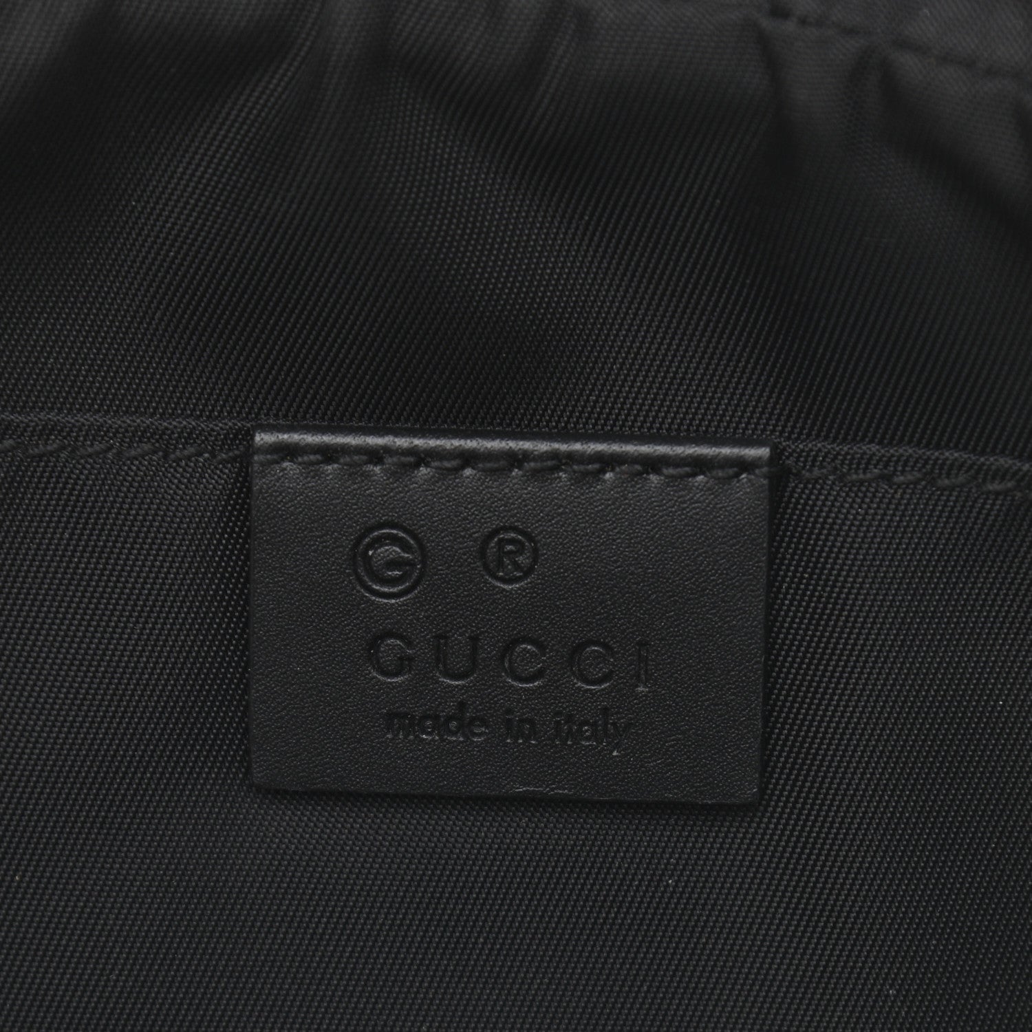 Gucci Canvas Web Slim Belt Bag Black 6 of 10