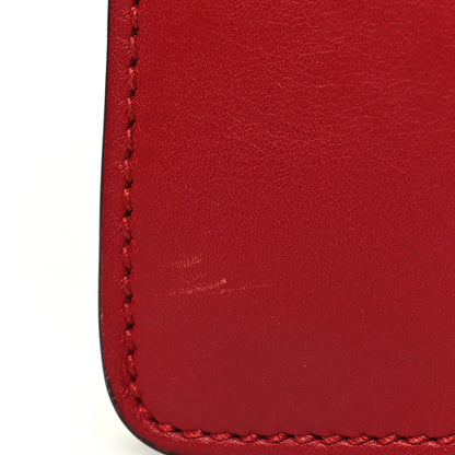 Gucci Calfskin Bee Embroidered Medium Dionysus Shoulder Bag White Blue Hibiscus Red 14 of 17