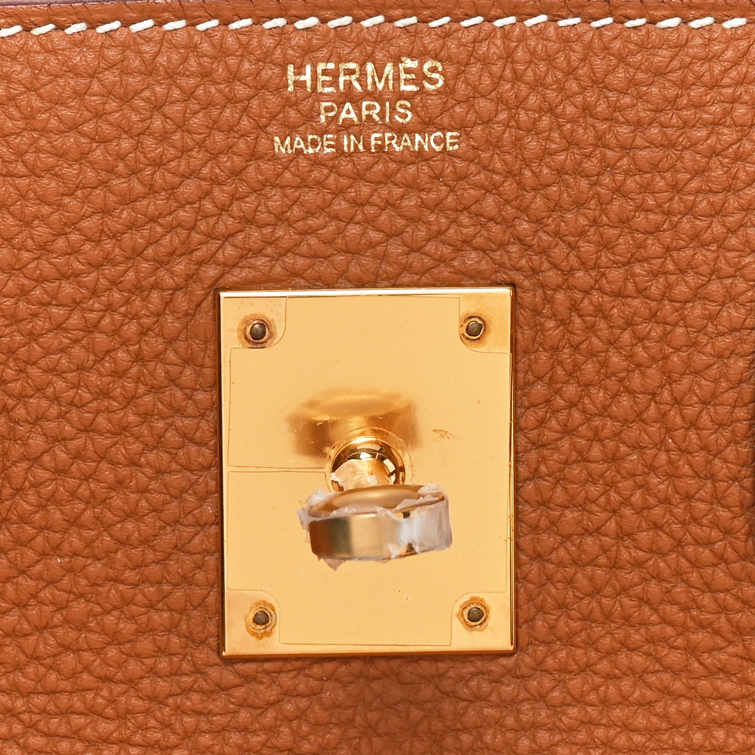 Hermes Togo Birkin 30 Gold 6 of 10