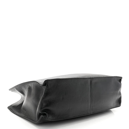 Chanel Shiny Aged Calfskin Shopping Bag Black 4 of 13