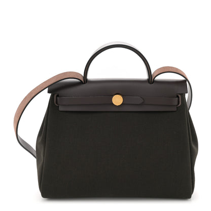 Hermes Vache Hunter Herbag Zip Retourne 31 PM Dark Bronze Ebene 1 of 13