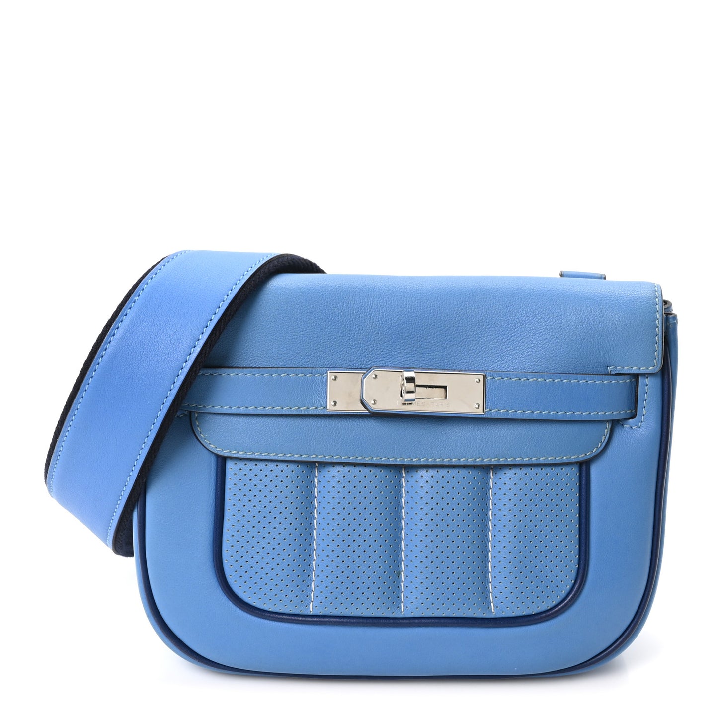 Veau Swift Mini Sac Berline Bleu Paradis Bleu Saphir