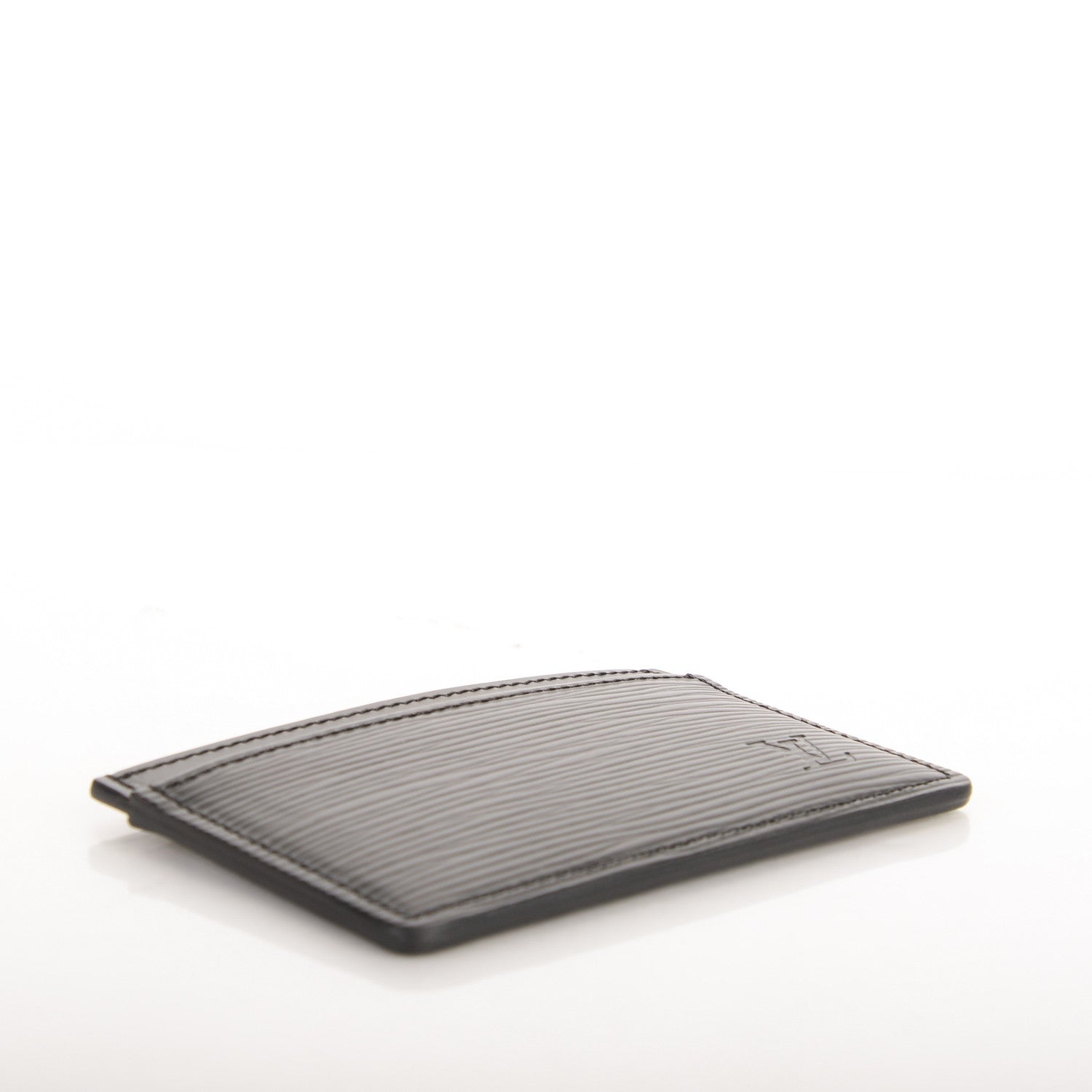 Louis Vuitton Epi Card Holder Black 4 of 7