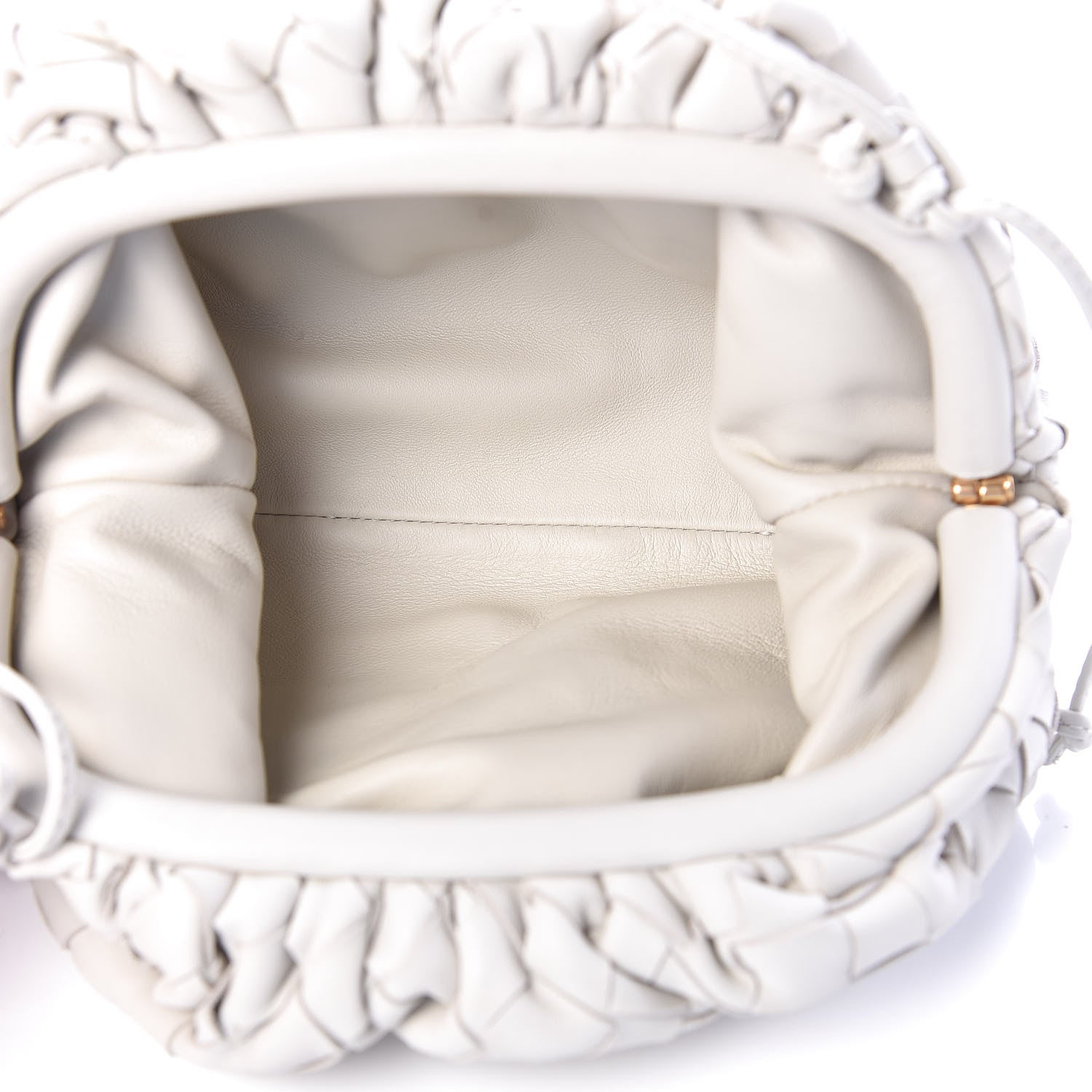 Bottega Veneta Nappa Intrecciato The Mini Pouch Plaster 5 of 9