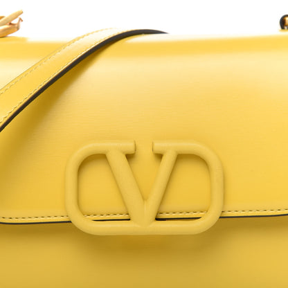 Valentino Garavani Smooth Calfskin Small VSling Shoulder Bag Senape 9 of 10