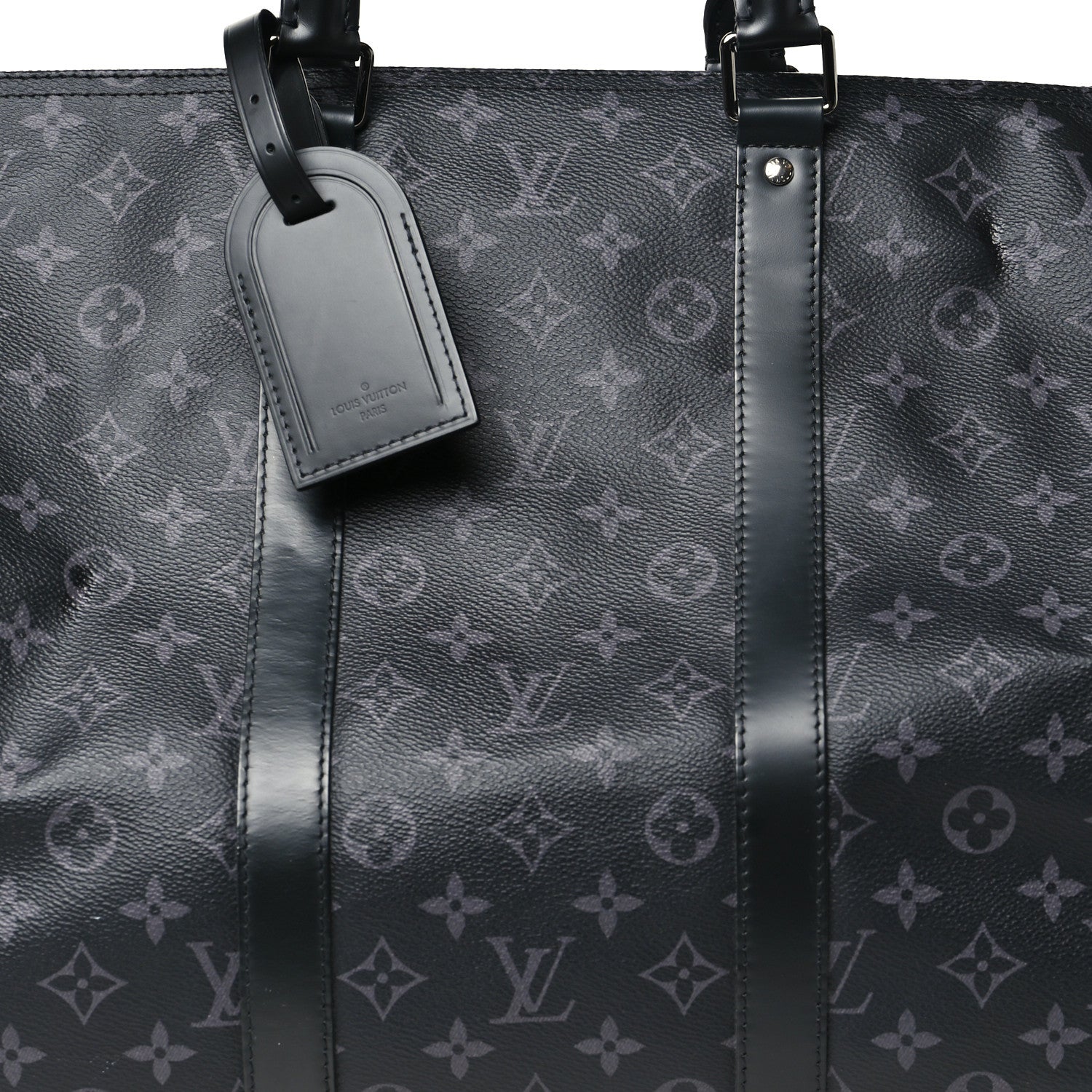 Louis Vuitton Monogram Eclipse Keepall Bandouliere 55 6 of 8