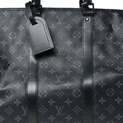 Louis Vuitton Monogram Eclipse Keepall Bandouliere 55 6 of 8