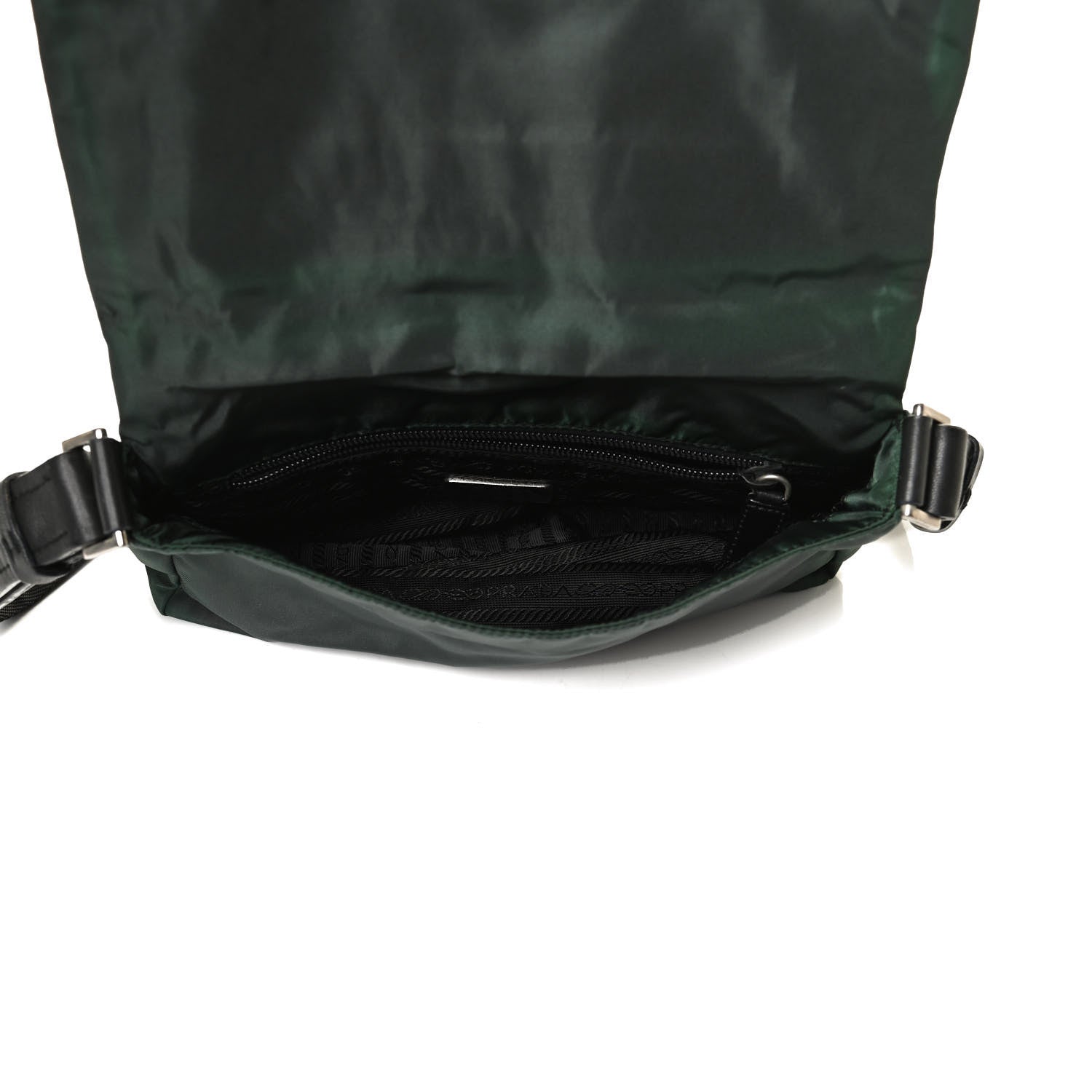 Prada Tessuto Nylon Shoulder Bag Antracite 9 of 15