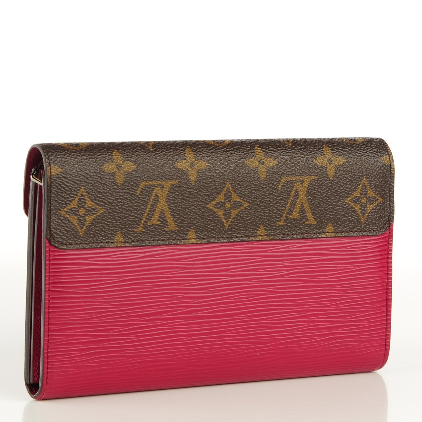 Epi Monogram Marie Rose Wallet Fuchsia