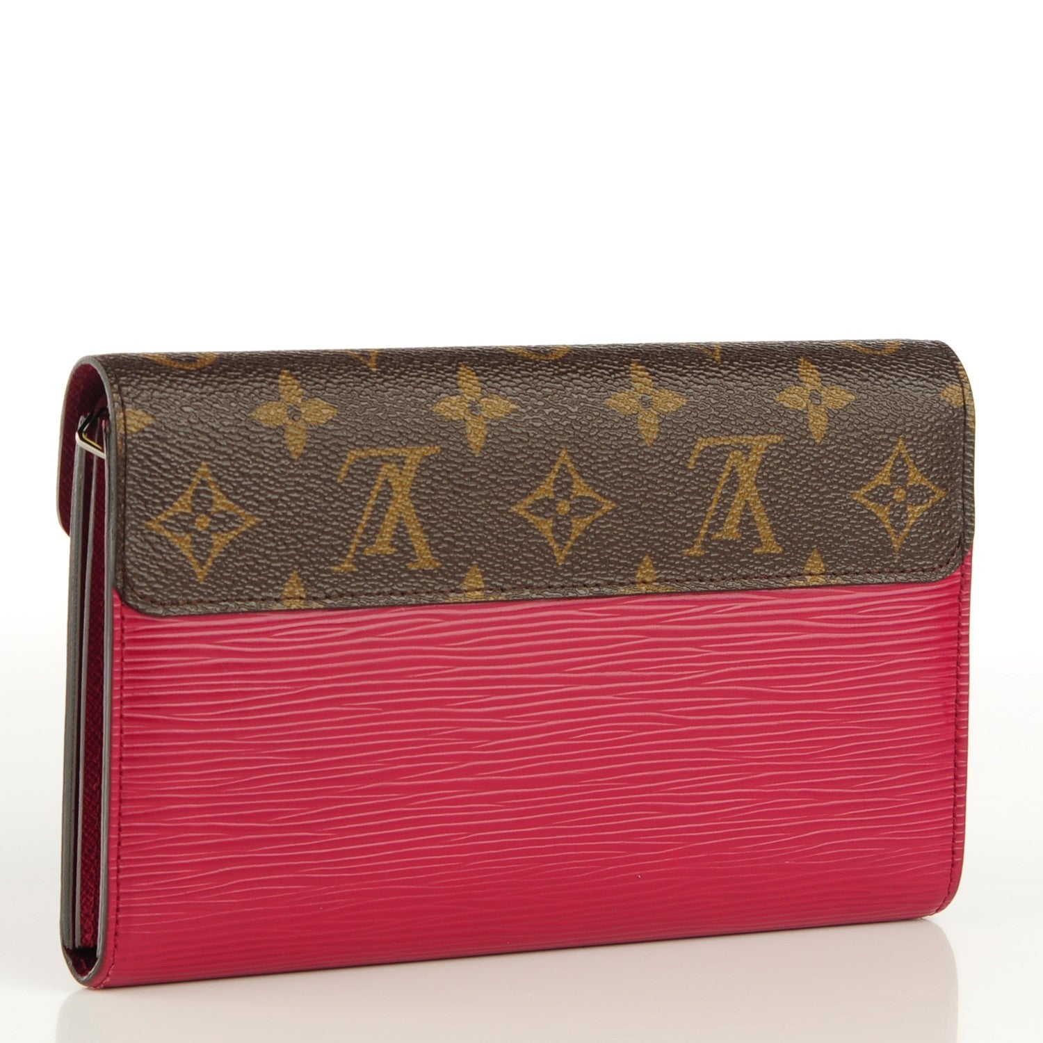 Louis Vuitton Epi Monogram Marie Rose Wallet Fuchsia 3 of 7