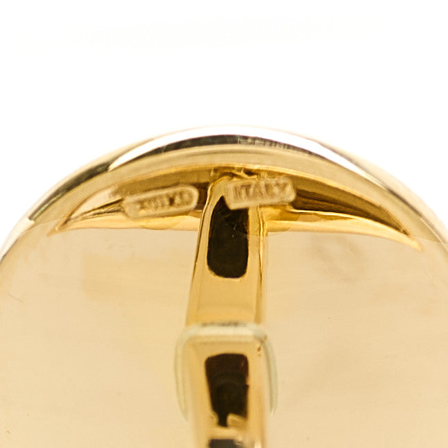 Bulgari 18K Yellow Gold Mother of Pearl BVLGARI BVLGARI Cufflinks 5 of 5