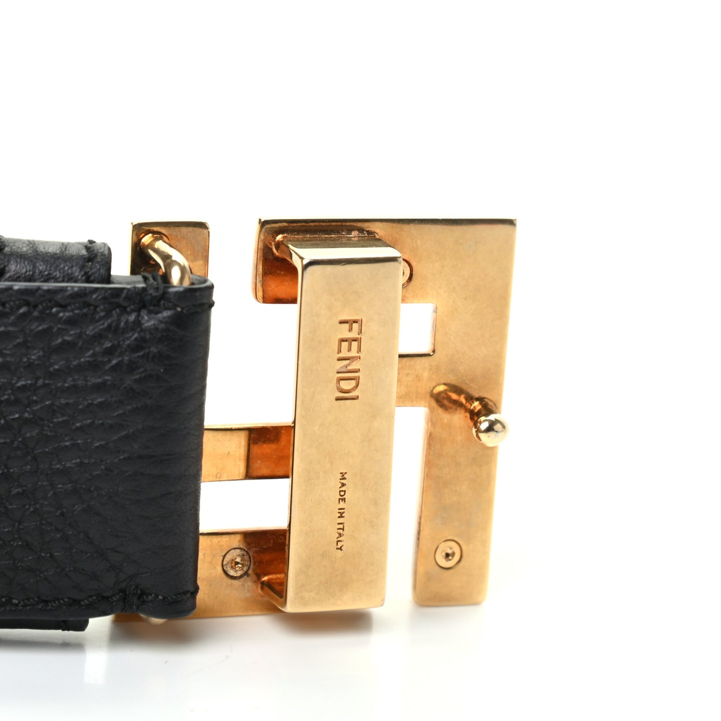 Calfskin FF Belt 90 36 Black