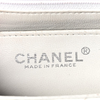 Chanel Caviar Quilted Mini Square Flap White 5 of 13