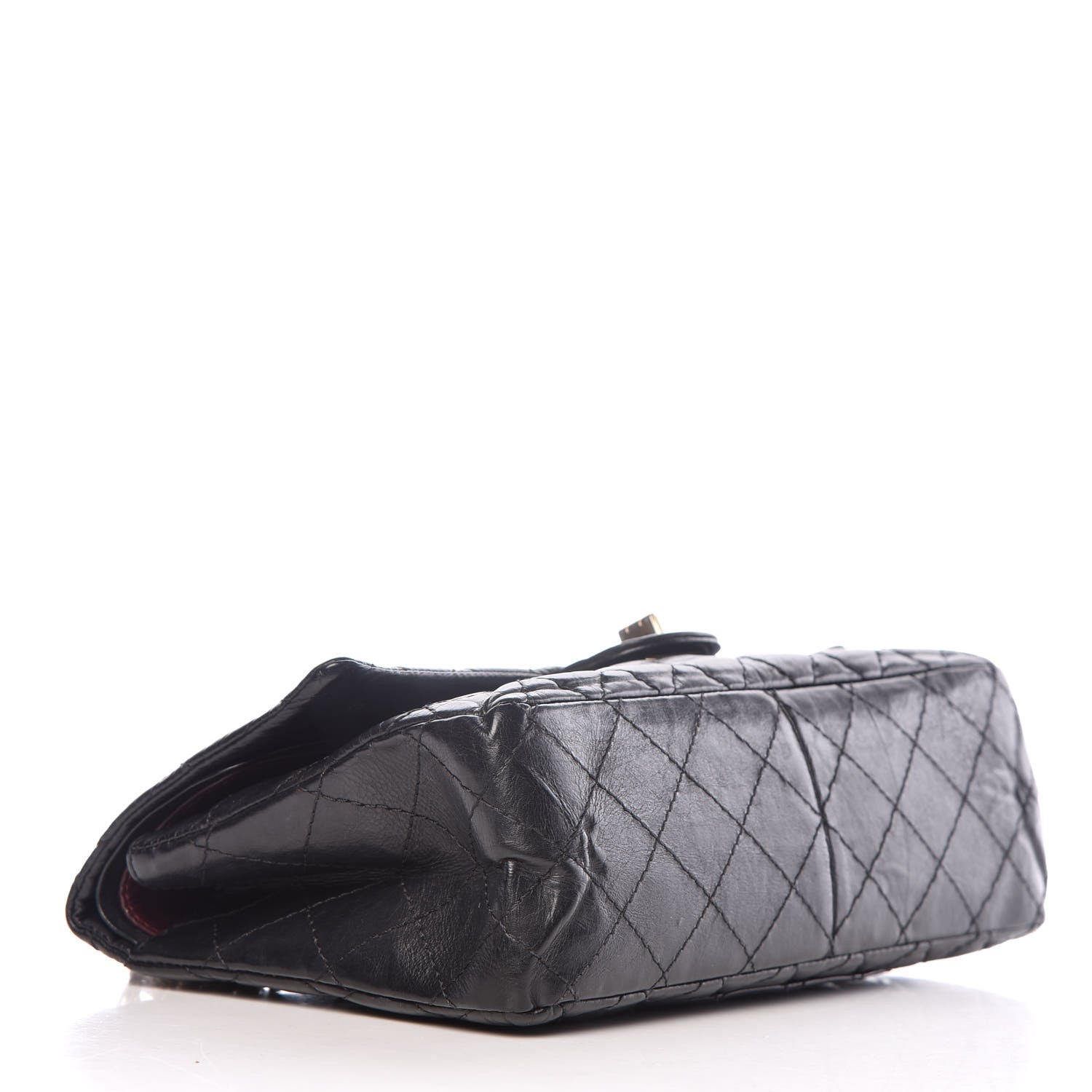 Chanel Aged Calfskin Quilted 2.55 Reissue 226 Flap Black 5 of 14