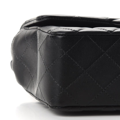 Chanel Lambskin Quilted Mini Rectangular Flap Black 8 of 9