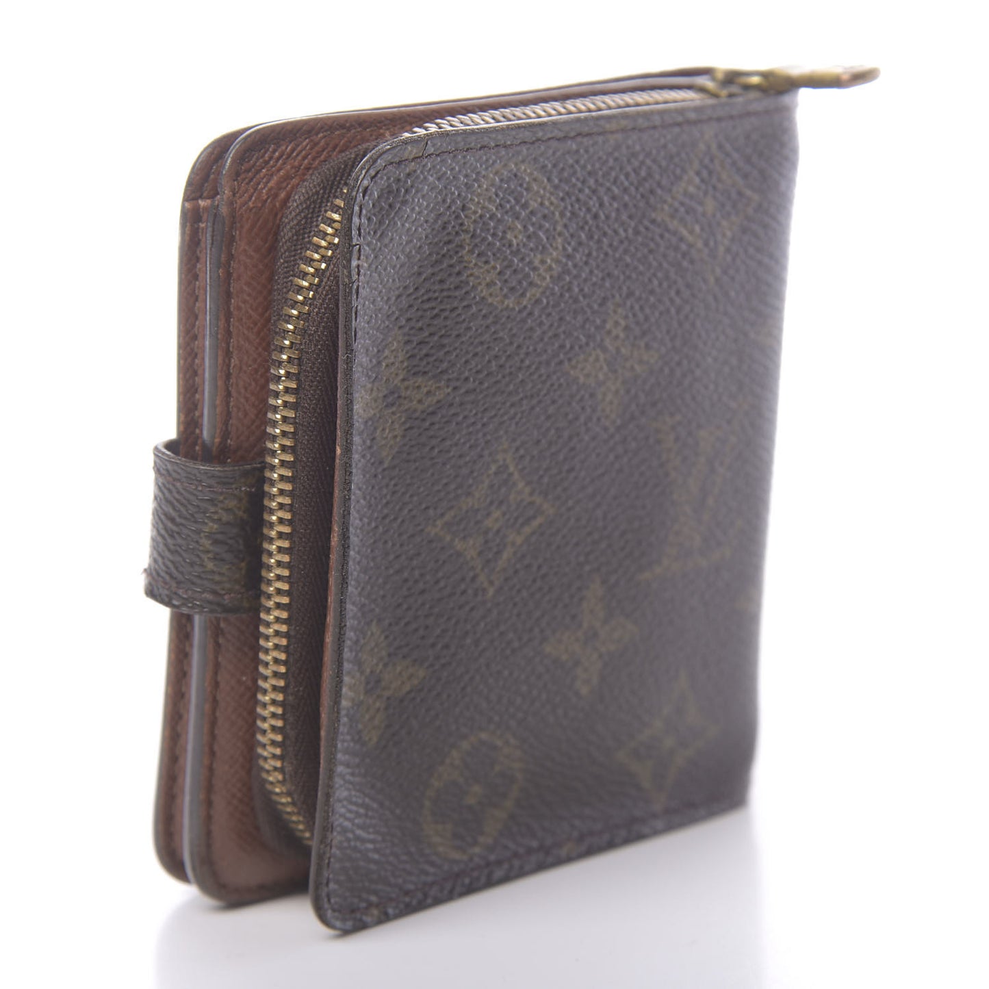 Monogram Compact Zippe Zipped Wallet