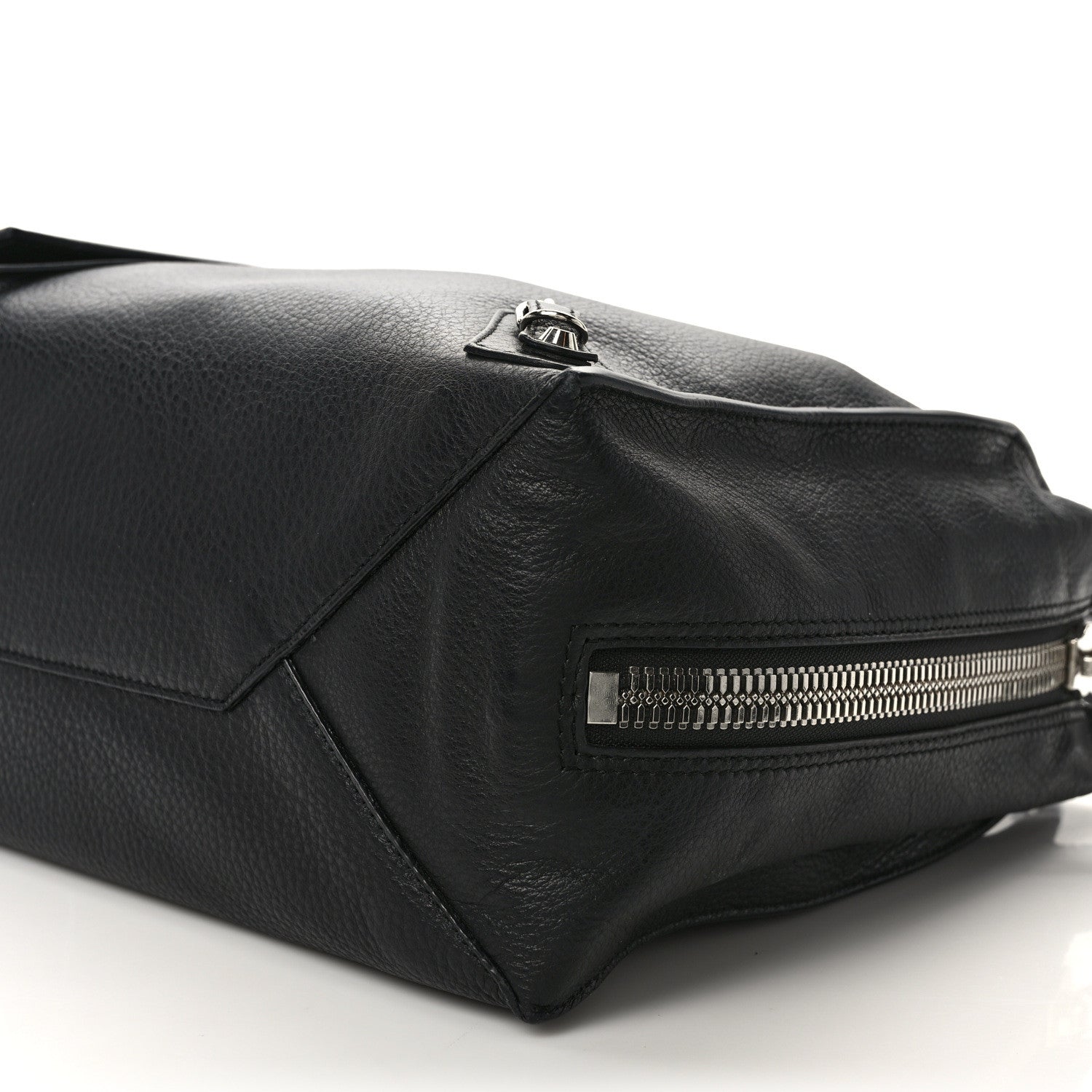 Balenciaga Veau Papier B4 Zip Around Tote Black 9 of 11