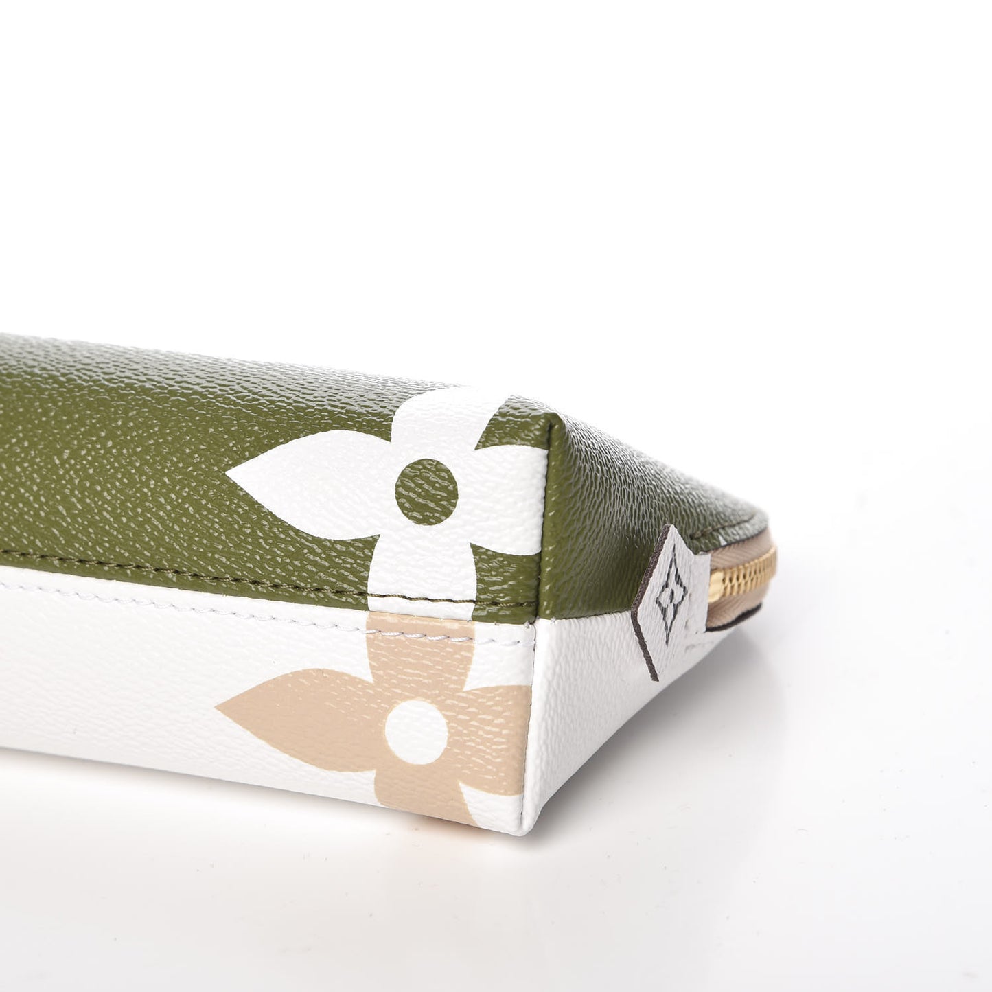 Monogram Giant Cosmetic Pouch Kaki