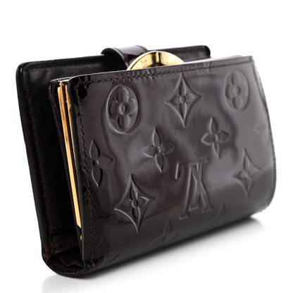 Louis Vuitton Vernis French Purse Wallet Amarante 3 of 13