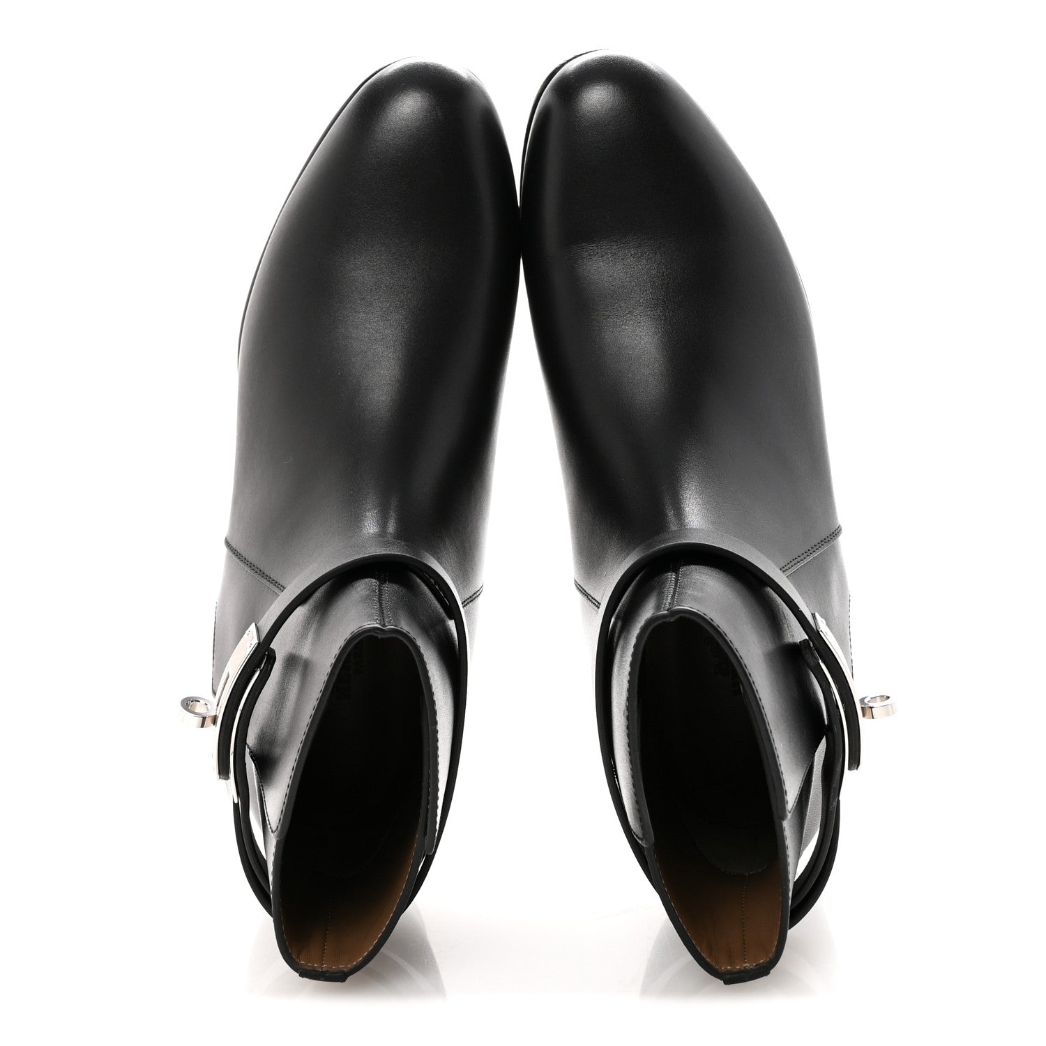 Hermes Calfskin Neo Low Boots 39 Black 2 of 10