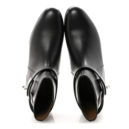 Hermes Calfskin Neo Low Boots 39 Black 2 of 10