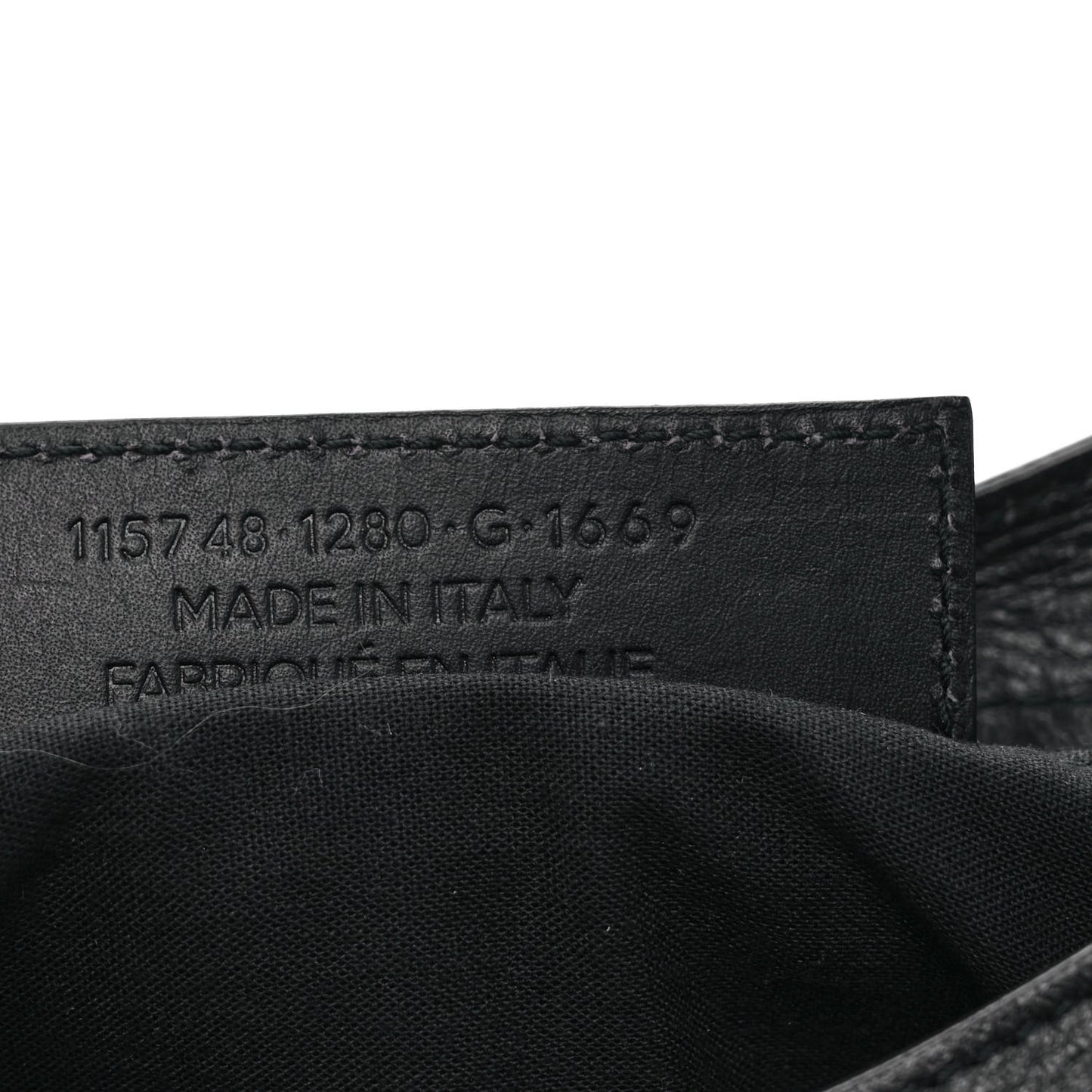 Alpaca Calfskin Classic Silver Hardware City Black