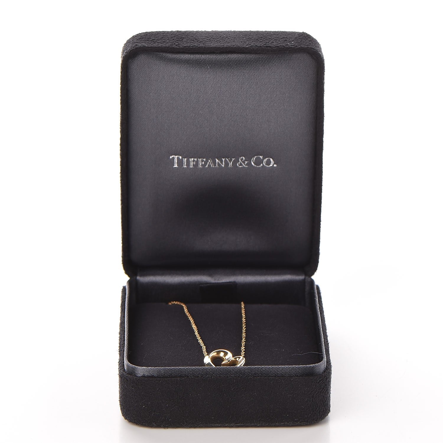 Tiffany 18K Yellow Gold Paloma Picasso Loving Heart Necklace 8 of 8