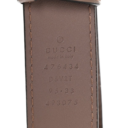 Gucci Calfskin Matelasse GG Marmont Belt Bag 95 38 Porcelain Rose 9 of 11