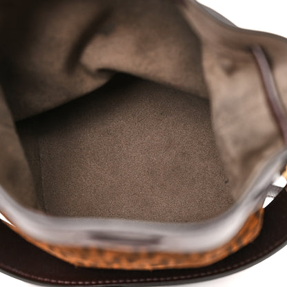 Fendi Suede Vitello King F is Fendi Micro FF Mini Mon Tresor Bucket Bag Sigaro Marrone Ebano 5 of 11