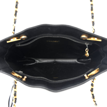 Chanel Lambskin Quilted Shoulder Bag Black 5 of 20