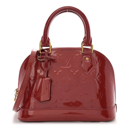 Louis Vuitton Vernis Alma BB Pomme D'Amour 1 of 13