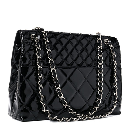 Chanel Vinyl Quilted In the Business Flap Bag Black 3 of 16