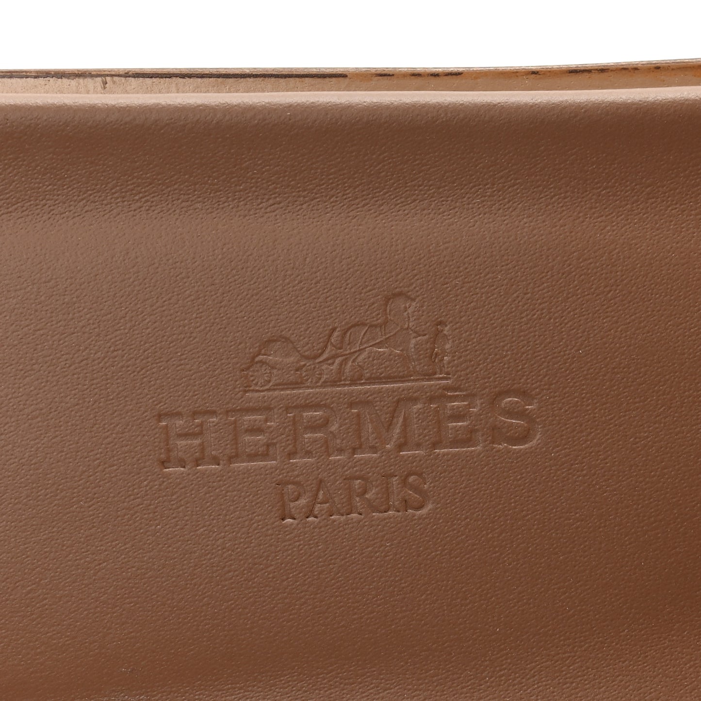 Box Calfskin Oran Sandals 39.5 Gold