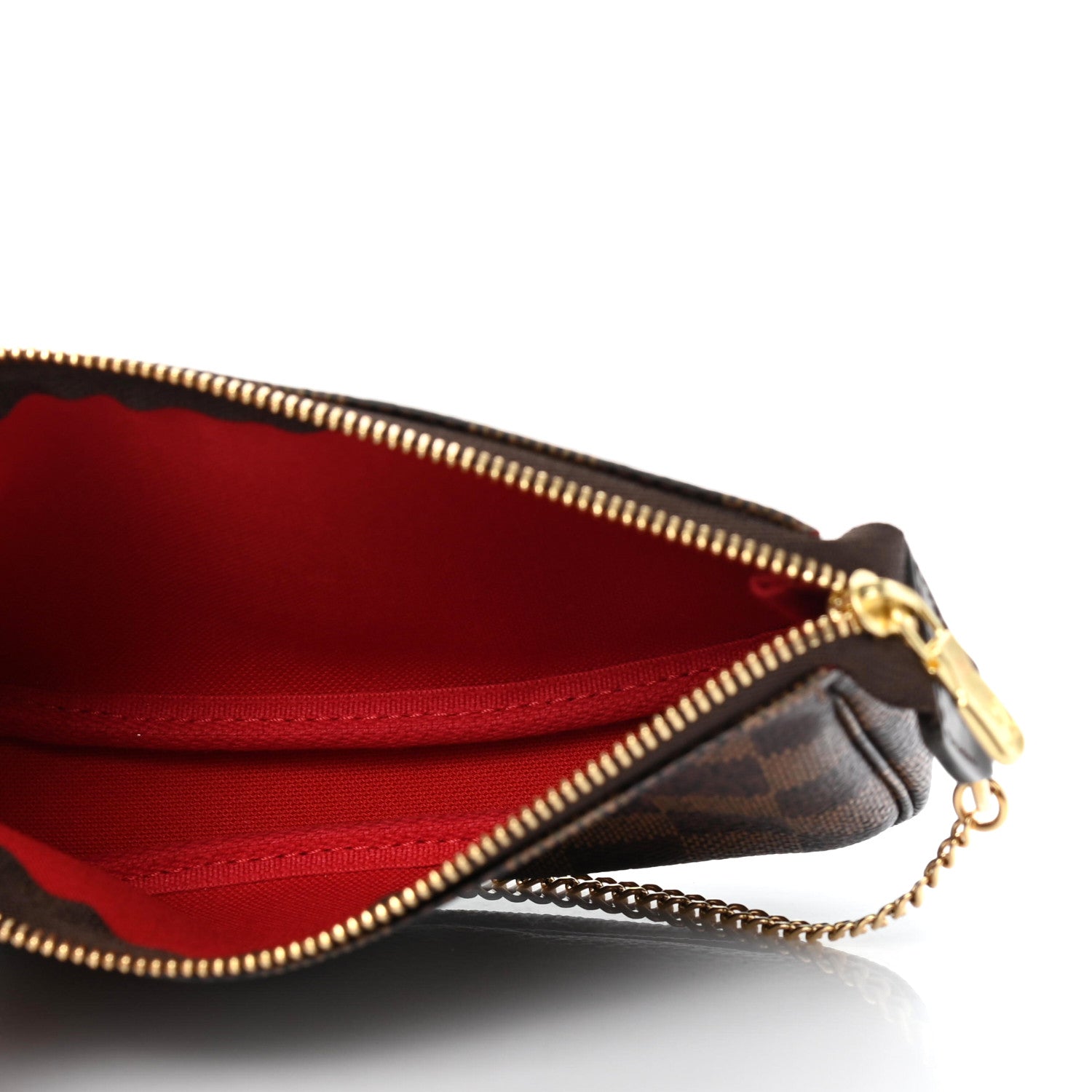 Louis Vuitton Damier Ebene Mini Pochette Accessories 4 of 6