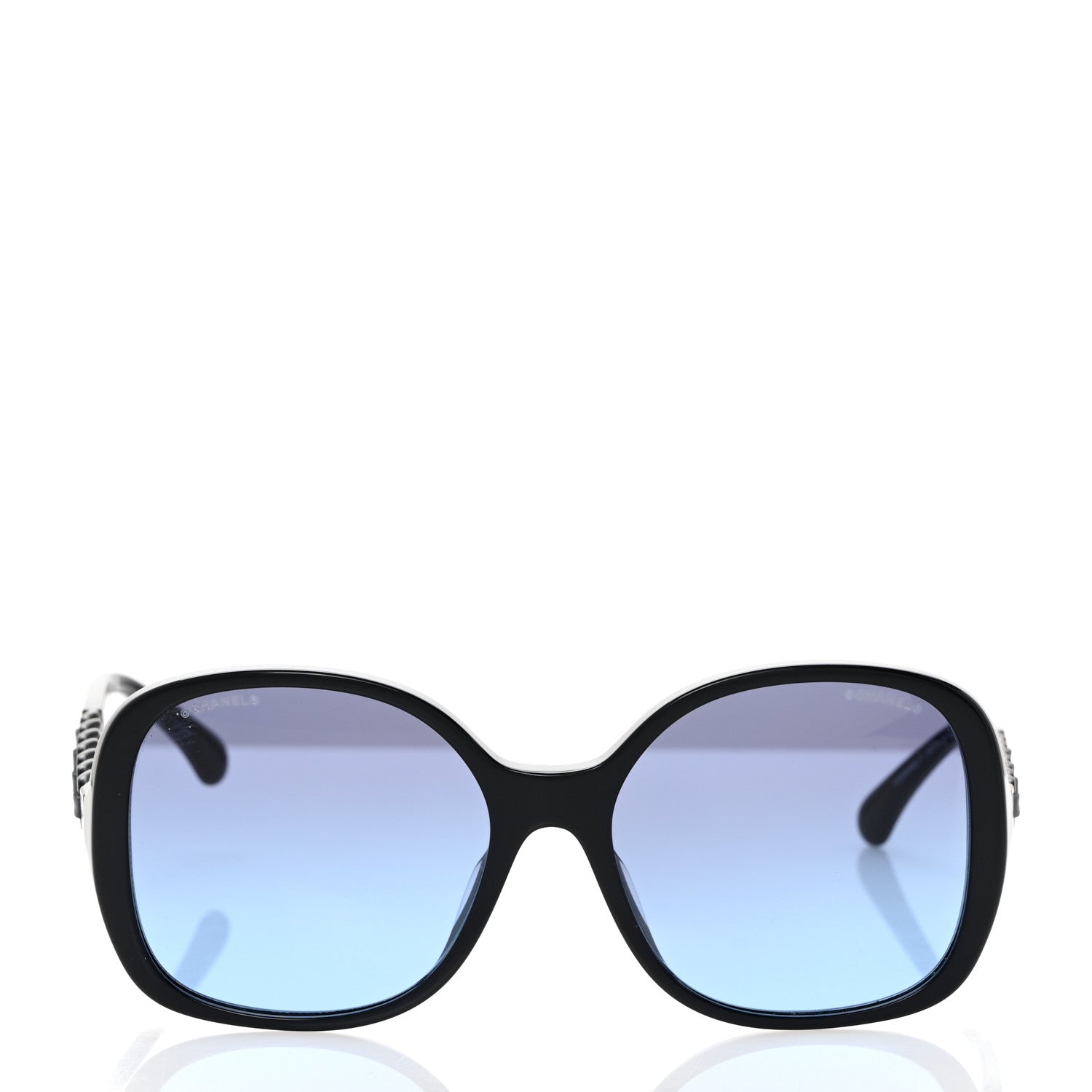 Chanel Acetate Chain Sunglasses 5470-Q-A Navy 2 of 7