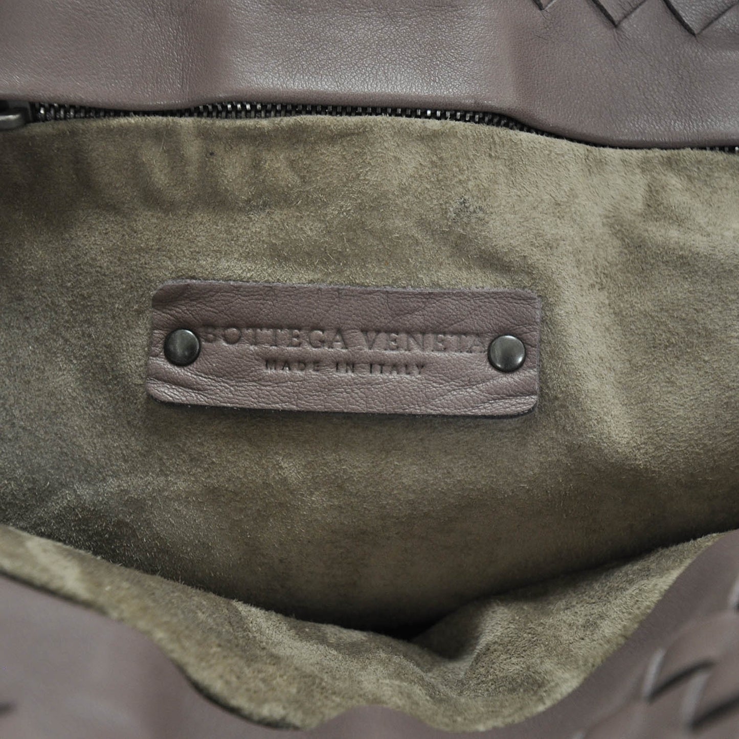 Nappa Intrecciato Tote Lilac
