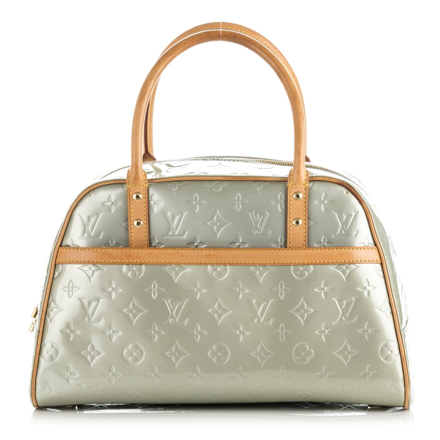 Louis Vuitton Vernis Tompkins Square Silver 1 of 7