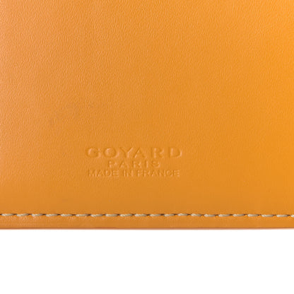 Goyard Goyardine Long Bi-Fold Wallet Yellow 6 of 6