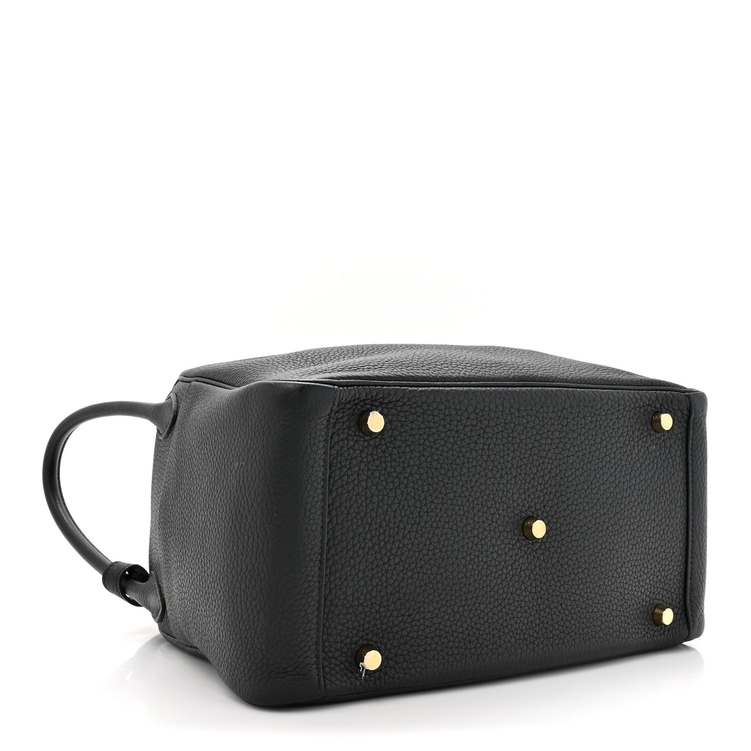 Hermes Taurillon Clemence Lindy 30 Black 4 of 13