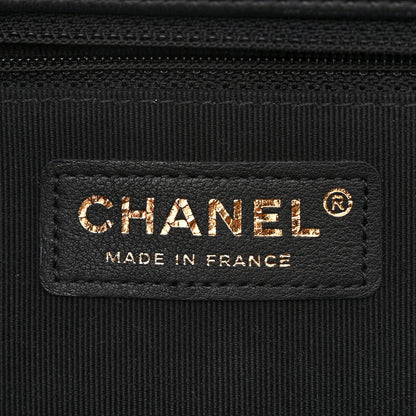 Chanel Calfskin Quilted Small Lady Handle Clutch With Chain Black 6 of 12