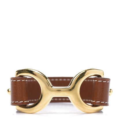 Hermes Barenia Pavane Cuff S Fauve 1 of 5