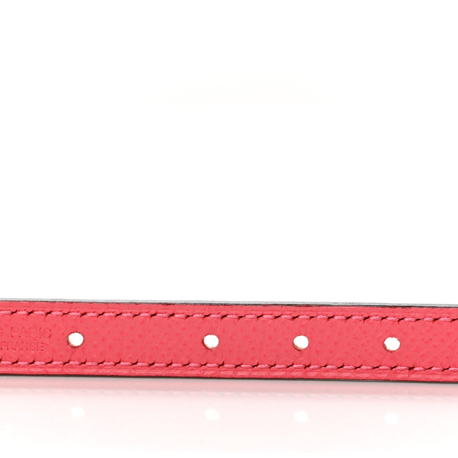 Hermes Epsom Swift 13mm Focus Belt 75 30 Orange Poppy Rose Azalee 5 of 5