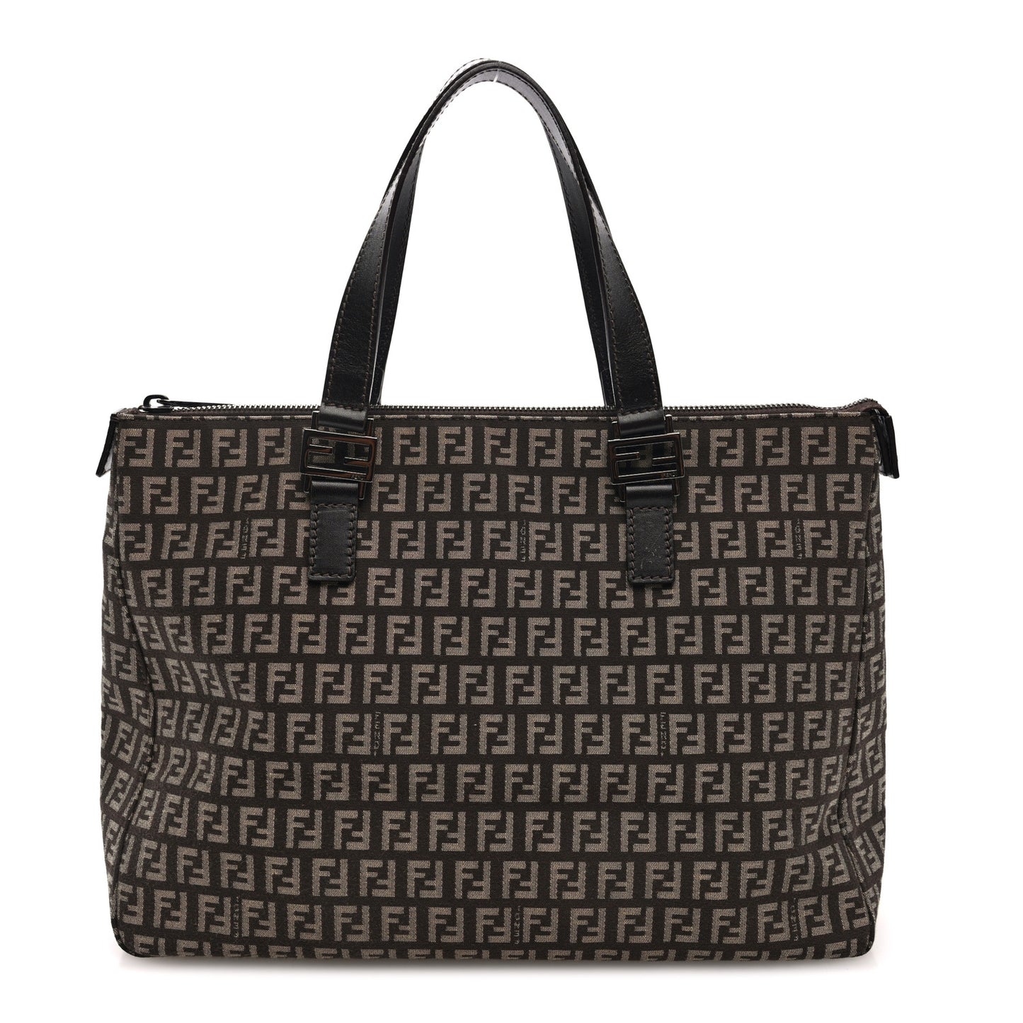 Zucchino Vitello Roll Tote Tobacco