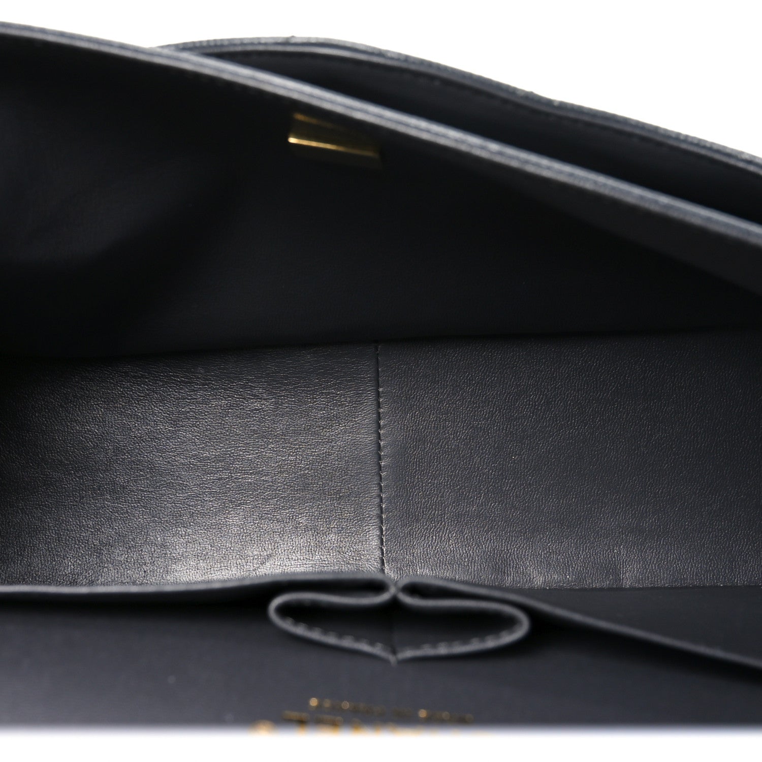 Chanel Caviar Quilted Jumbo Double Flap Dark Grey 5 of 11