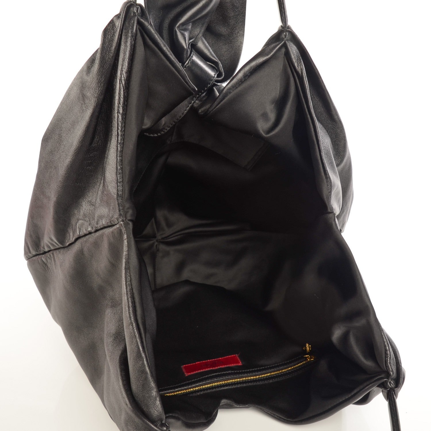 Valentino Garavani Nappa 360 Bow Hobo Black 5 of 8