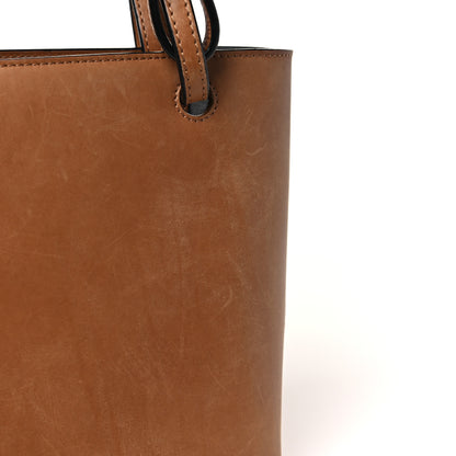 Loewe Calfskin Double Handle Square Tote Camel Capri Blue 11 of 12