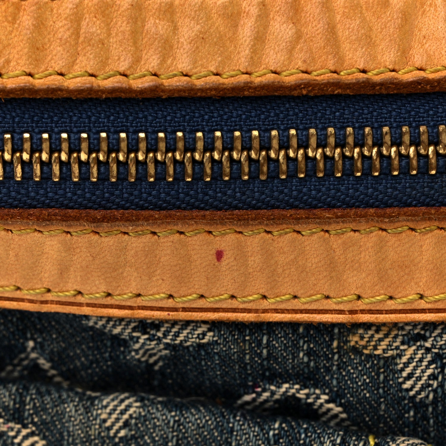 Louis Vuitton Monogram Denim Baggy PM Blue 10 of 10